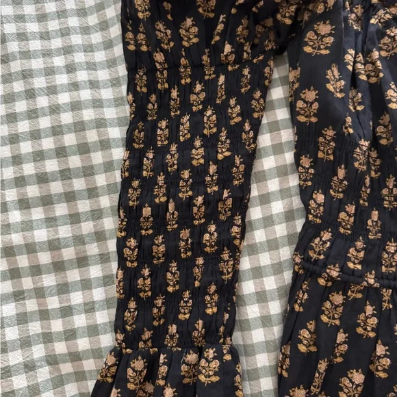 Doen Kaira Dress in Noir Meadowsweet Floral - Picture 4 of 6